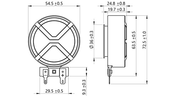 XCITE XT32-4 : Dimensions